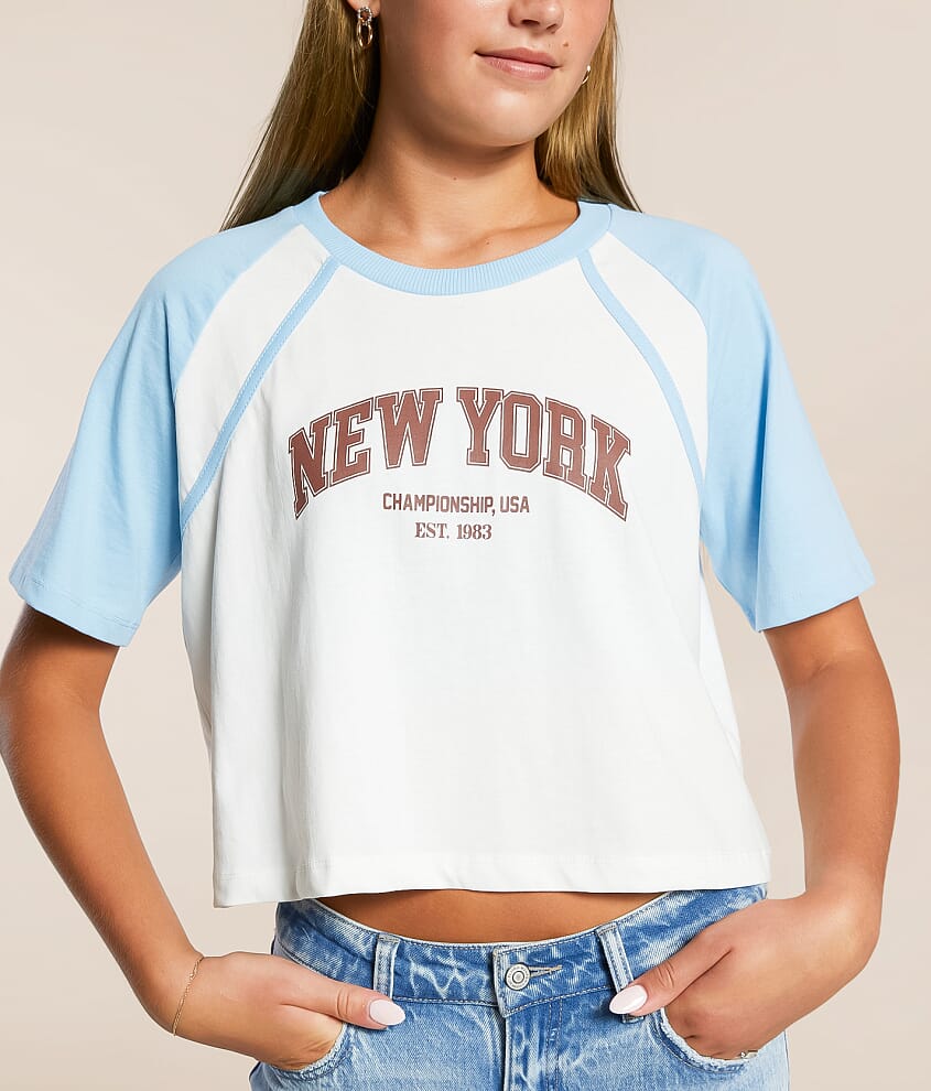 New York Cropped T-Shirt - thumbnail 3