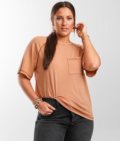 BKE Chest Pocket T-Shirt front view