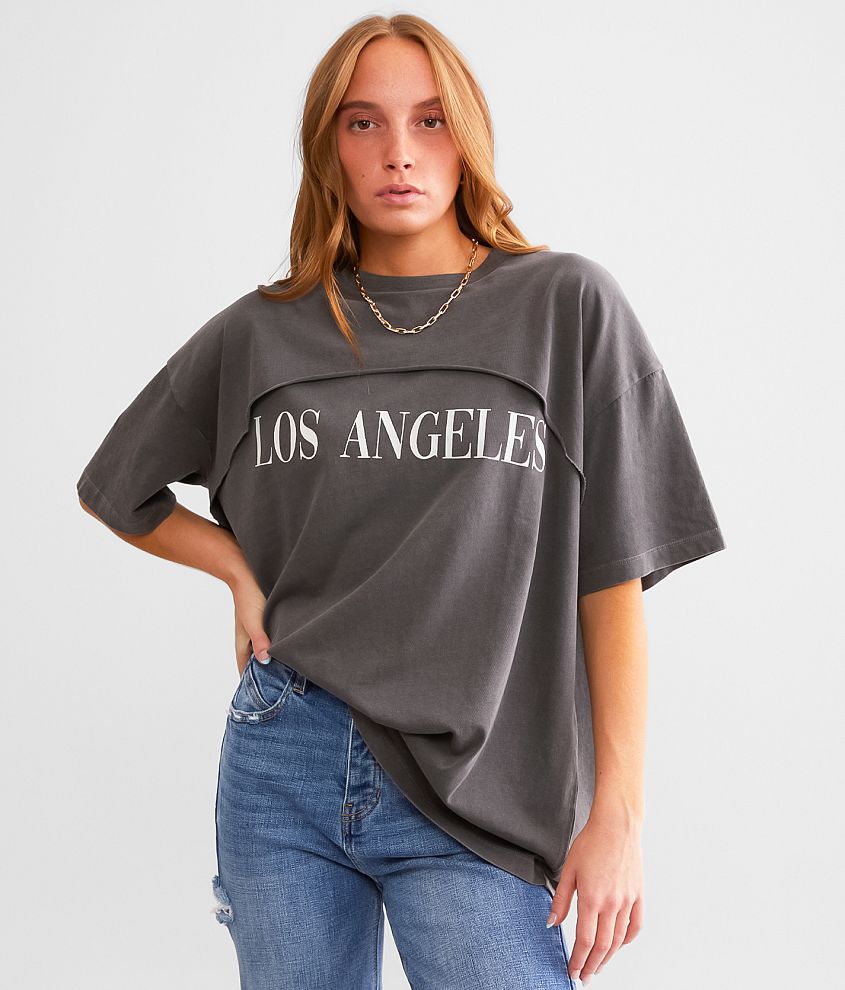 los angeles t shirt women's