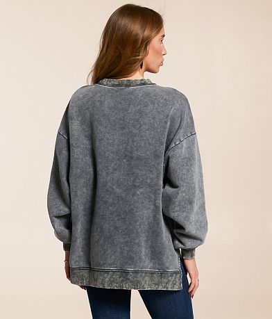 Modish Rebel Midwest Oversized Pullover back view