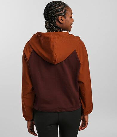 BKE core Color Block Hooded Jacket BACK