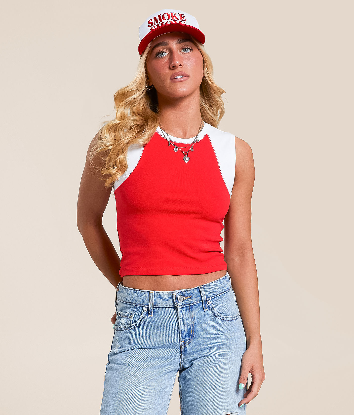 トップス melt the lady cropped bumpy tops MELT THE LADY cropped bumpy tops gray