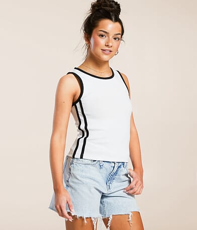 FITZ + EDDI Fitted Tank Top front view