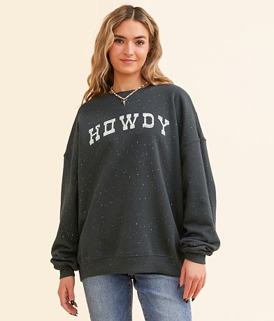 Modish Rebel Howdy Oversized Pullover FULL_LEFT_SIDE