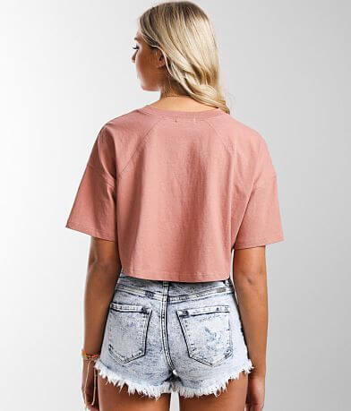 FITZ + EDDI Cropped Henley BACK