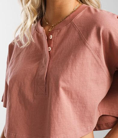 FITZ + EDDI Cropped Henley MISC_DETAIL_1