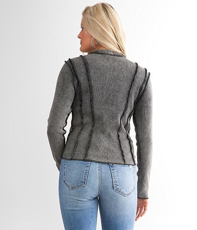 Gilded Intent Exposed Seam Top BACK