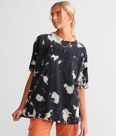 Gilded Intent Oversized Bleach Washed T-Shirt front view
