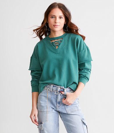 Desert Dreamer Fruit Of The Loom® Pullover - Women's Sweatshirts in Washed  Sand