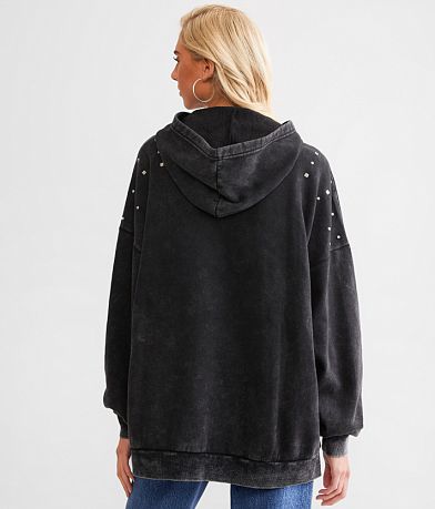 Gilded Intent Stud Hooded Sweatshirt - One Size back view