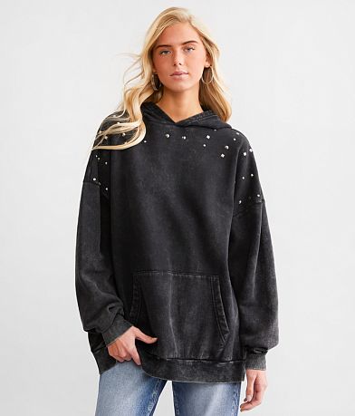 Gilded Intent Stud Hooded Sweatshirt - One Size full right side view