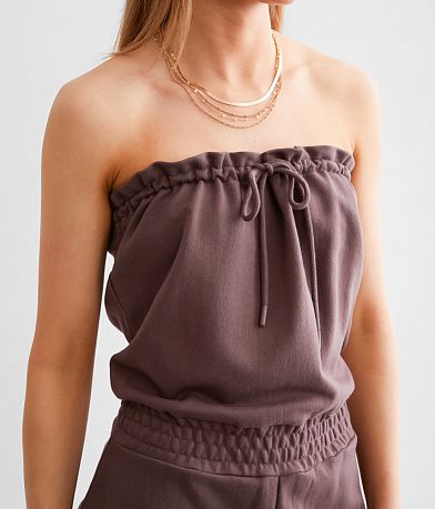 Willow &amp; Root Strapless Cargo Romper MISC_DETAIL_1