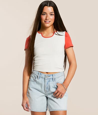 FITZ + EDDI Color Block T-Shirt front view