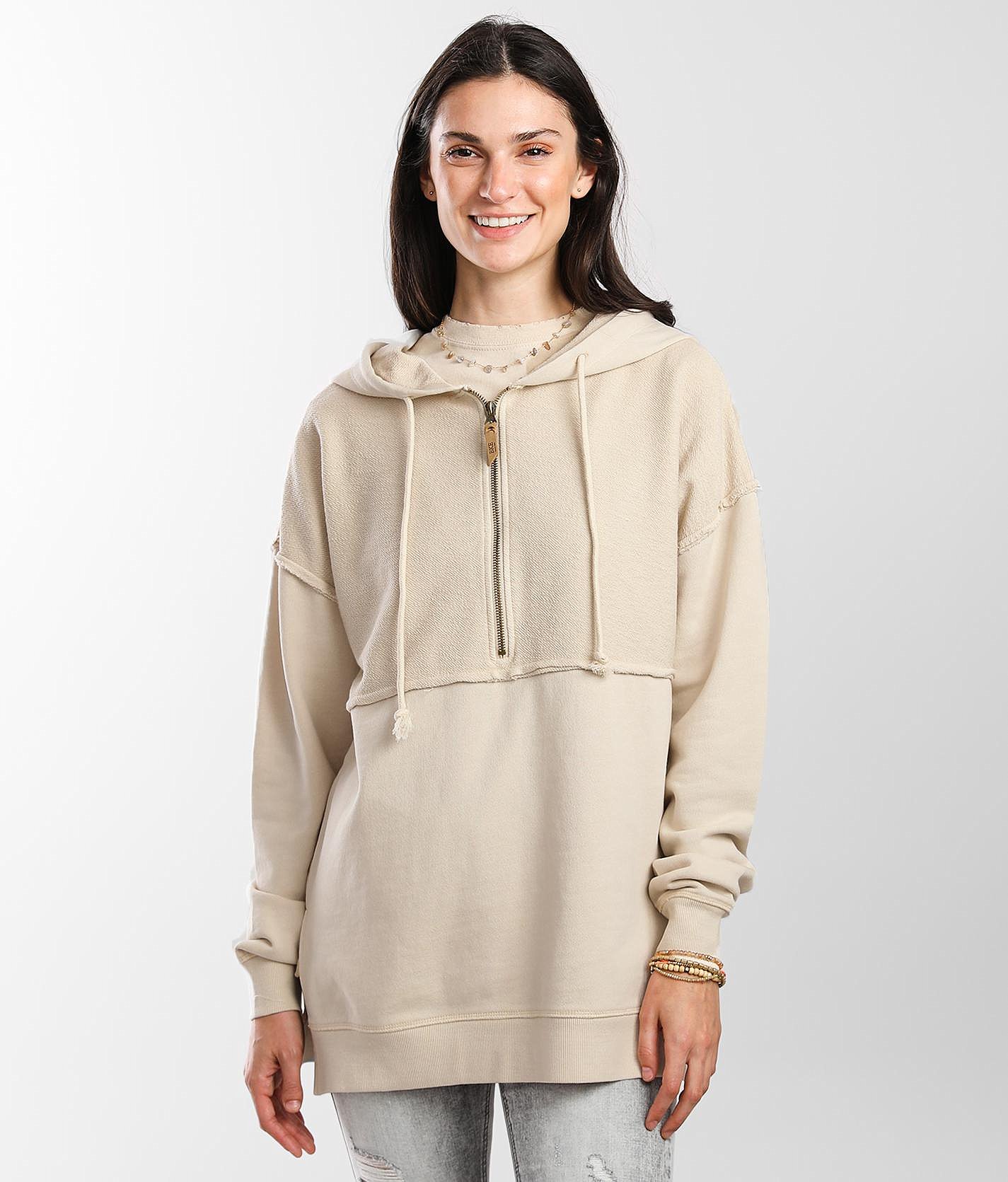 Pull Femme BKE Maille Ajourée Corail Et Bleu Marine - Taille L, Occasion Très Bon état, Léger Et Décontracté