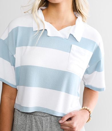 FITZ + EDDI Striped Rugby Polo MISC_DETAIL_1