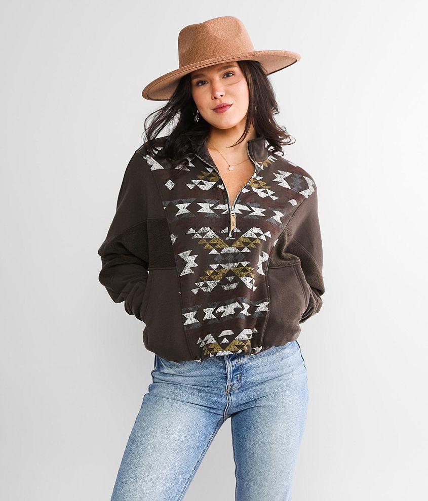 BKE Quarter Zip Pullover front view