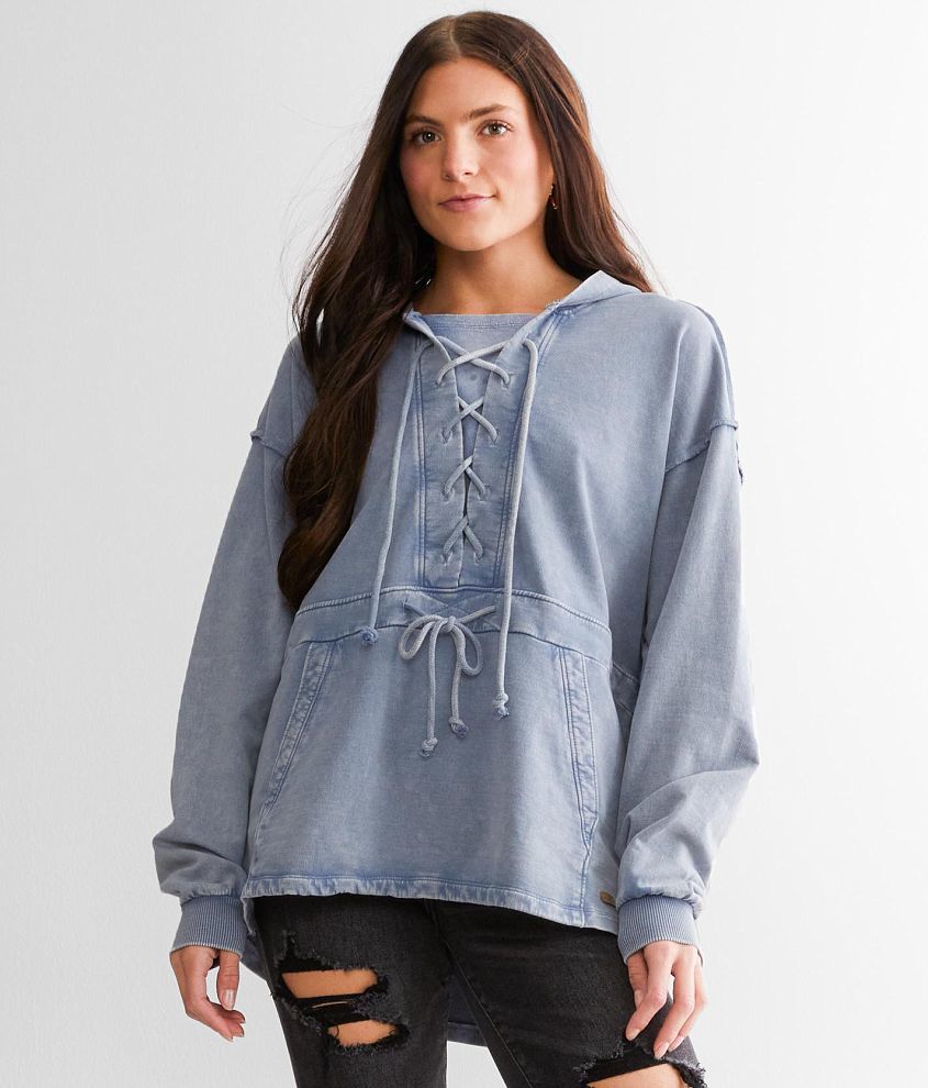 Sweatshirt lace hot sale