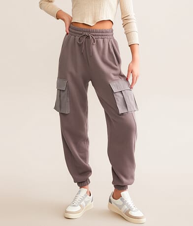 Gilded Intent Cargo Jogger Sweatpant front view
