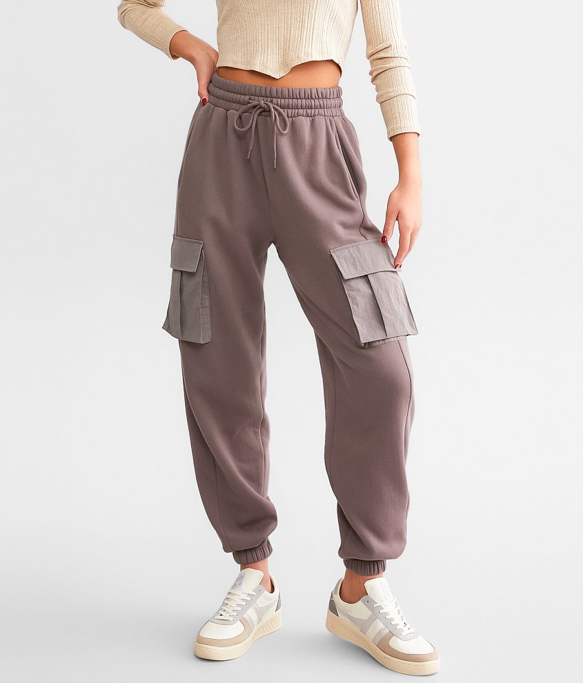 Gilded Intent Cargo Jogger Sweatpant front view