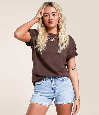 Gilded Intent All Over Wash Oversized T-Shirt front view