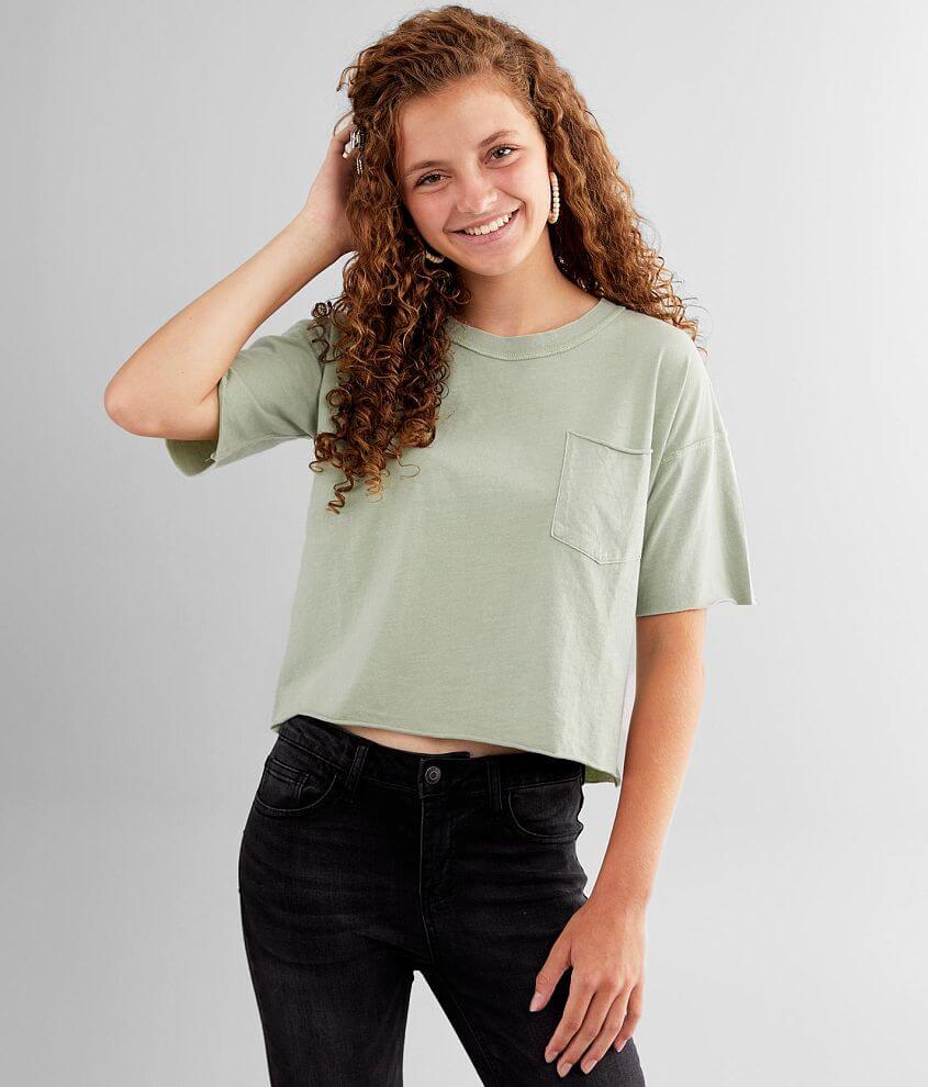 Image of FITZ + EDDI Cropped Dad Fit T-Shirt