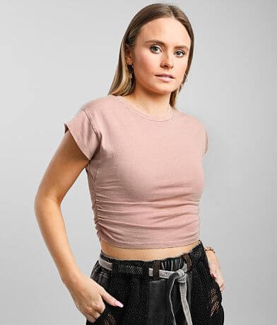 Gilded Intent Cap Sleeve T-Shirt full right side view