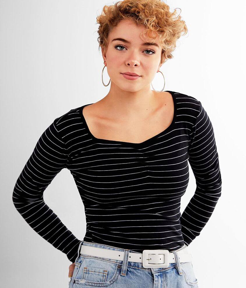 Image of FITZ + EDDI Striped Top