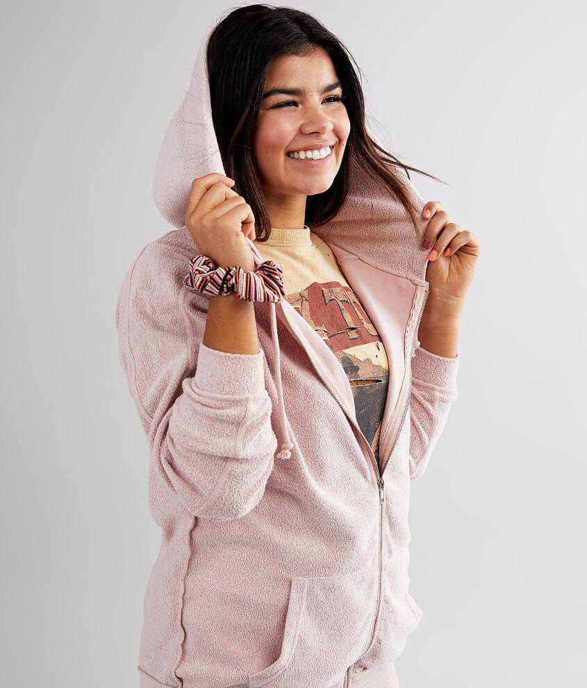 Image of FITZ + EDDI Oversized Reverse Fleece Hoodie