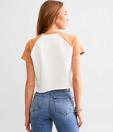 FITZ + EDDI Raglan Cropped T-Shirt BACK