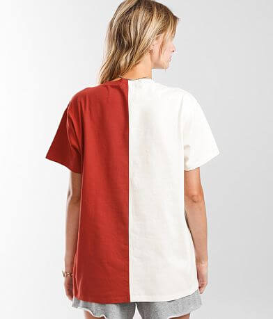 Gilded Intent Los Angeles Split T-Shirt back view