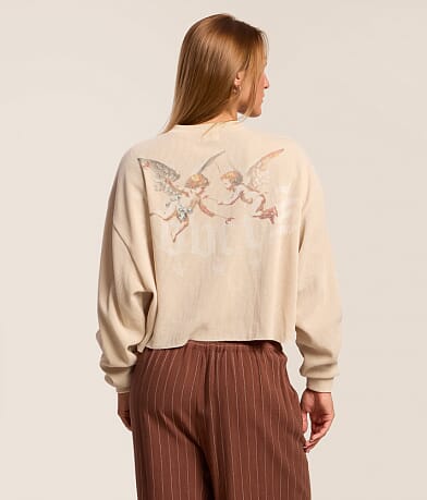 Angel Lovers Cropped Pullover thumbnail 2