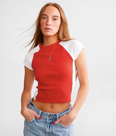 FITZ + EDDI Color Block T-Shirt front view