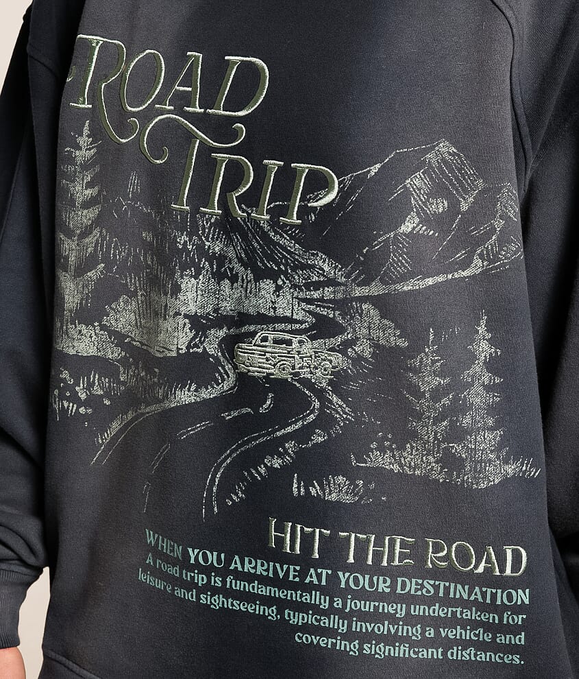Road Trip Oversized Pullover