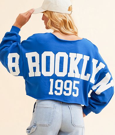 FITZ + EDDI Brooklyn Cropped Pullover misc detail 1 view