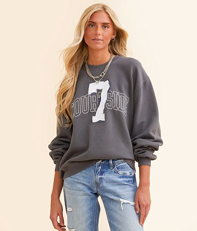 DH Apparel Courtside 7 Oversized Pullover front view