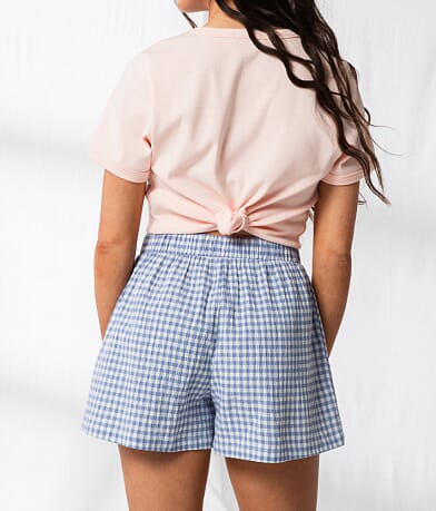 33 Coastal Gingham Boxer Short BACK