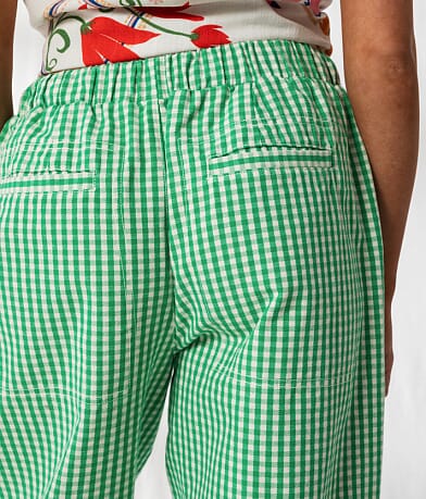 33 Coastal Gingham Wide Leg Utility Pant BACK_POCKET