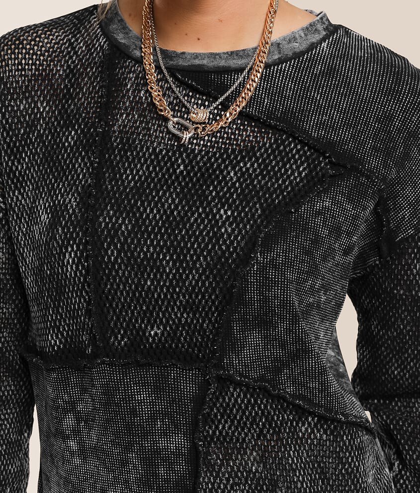 Pieced Pullover