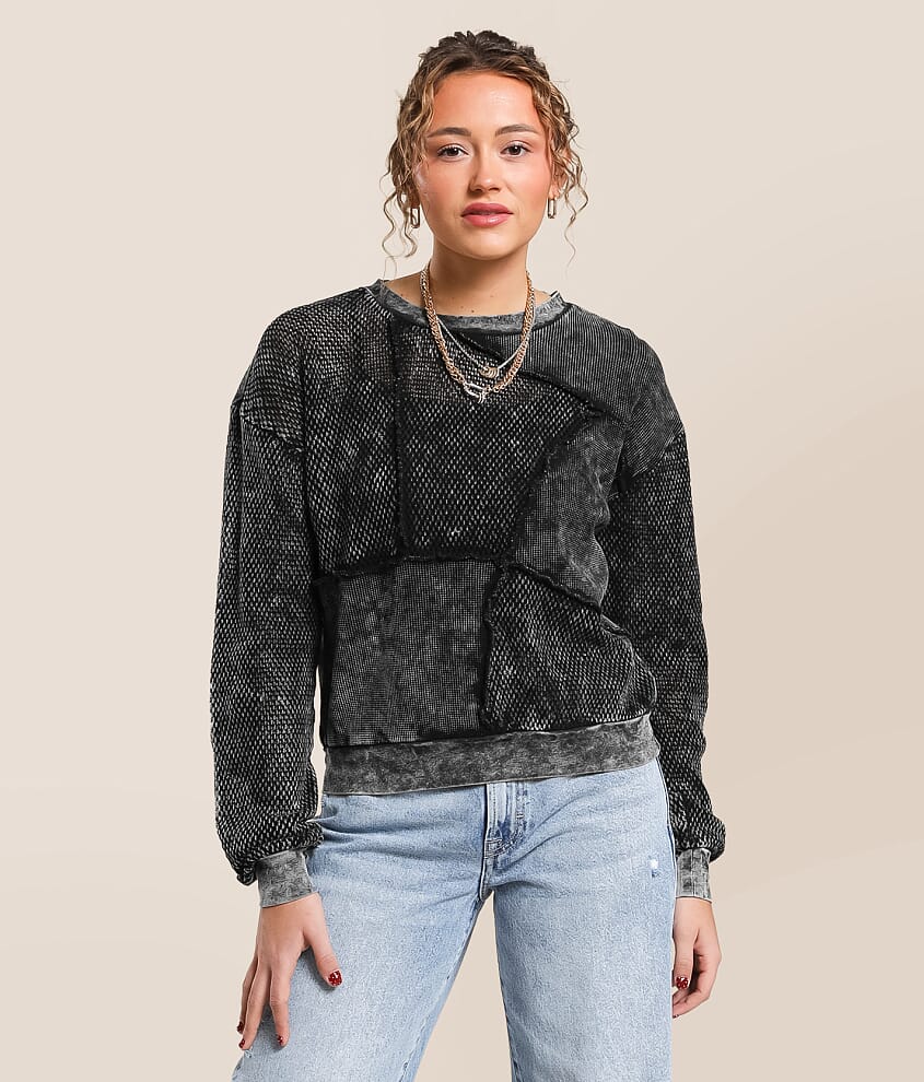 Pieced Pullover - thumbnail 2