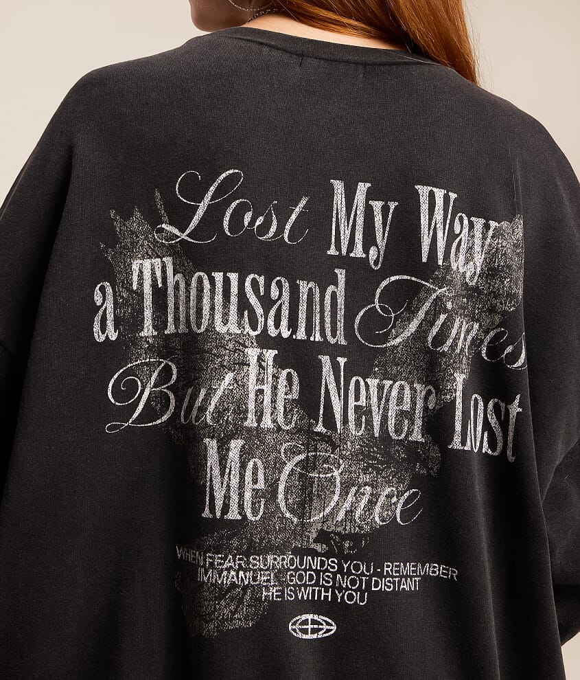 He Never Lost Me Oversized Pullover - thumbnail 3