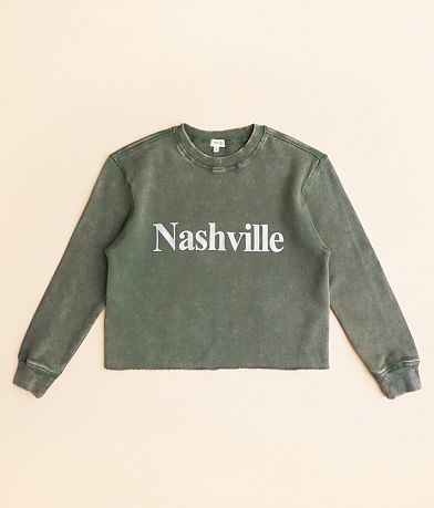 Modish Rebel Girls - Nashville Pullover front view