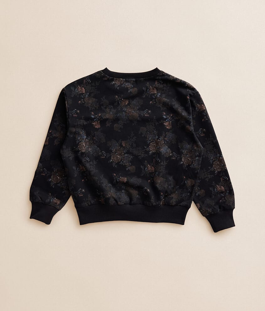 Girls - Floral Pullover