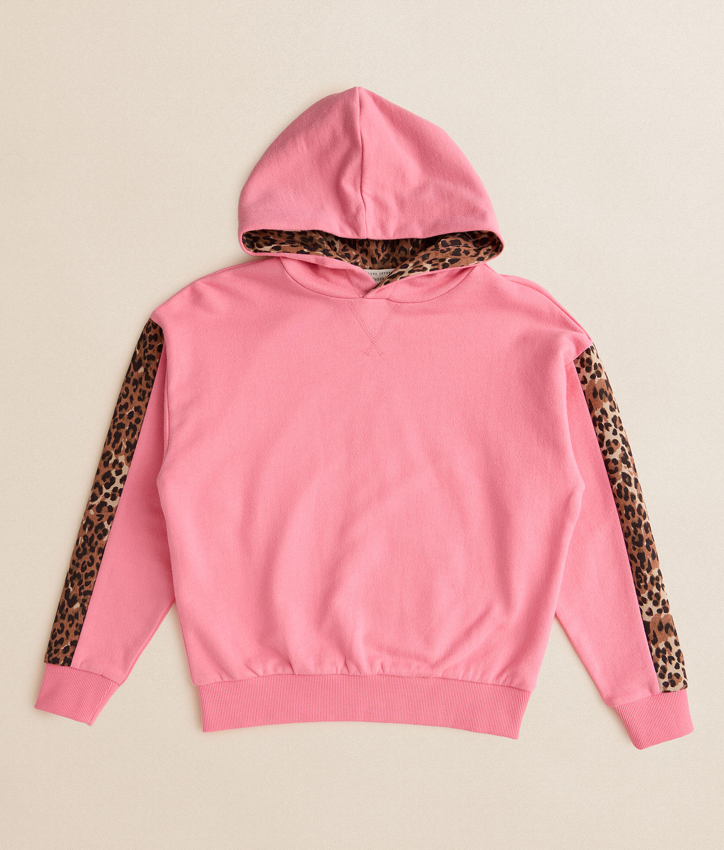 Womens Hoodies Cheetah Print Pink Hoodie Girls Gilded Intent