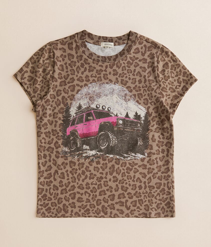 Girls - Off Road Cheetah T-Shirt