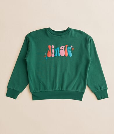 Modish Rebel Girls - Jingle All The Way Pullover front view