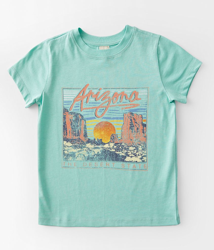 Girls - Modish Rebel Arizona Sunset T-Shirt front view