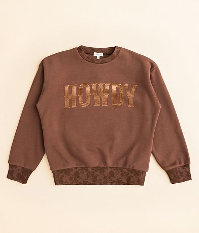 Modish Rebel Girls - Howdy Pullover front view