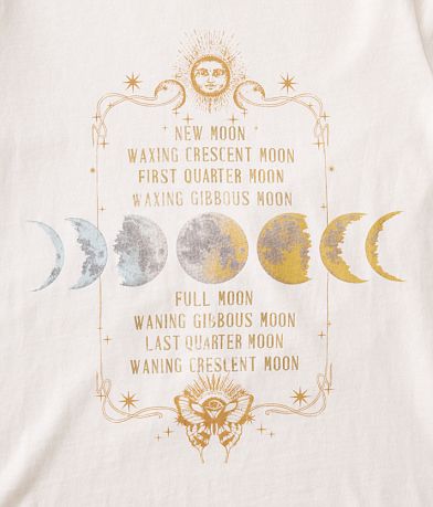 Modish Rebel Girls - Moon Phases T-Shirt MISC_DETAIL_1