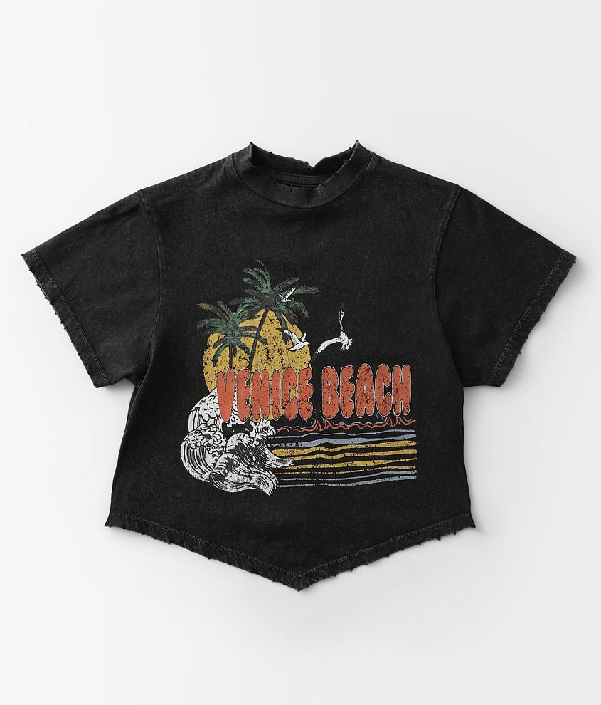 Girls - Modish Rebel Eagle Venice Beach T-Shirt front view