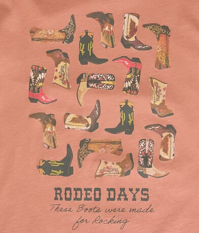 Girls - Rodeo Days Boots T-Shirt thumbnail 3